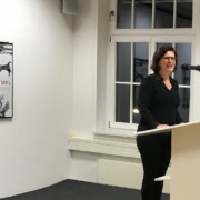 Eröffnung der 38. Leipziger Grafikbörse – Begrüßung durch Katharina Walter, Direktorin des Museums