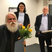 Eröffnung der 38. Leipziger Grafikbörse – Horst Peter Meyer, Weimar, erhält den Wolfgang-Schreiner-Stiftungspreis