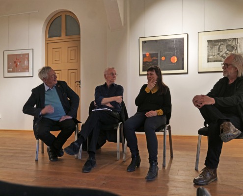 Eröffnung der 38. Leipziger Grafikbörse Eröffnung der 38. Leipziger Grafikbörse „SPIEL-RÄUME“ im Kloster Ilsenburg