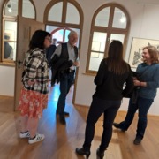 Eröffnung der 38. Leipziger Grafikbörse „SPIEL-RÄUME“ im Kloster Ilsenburg